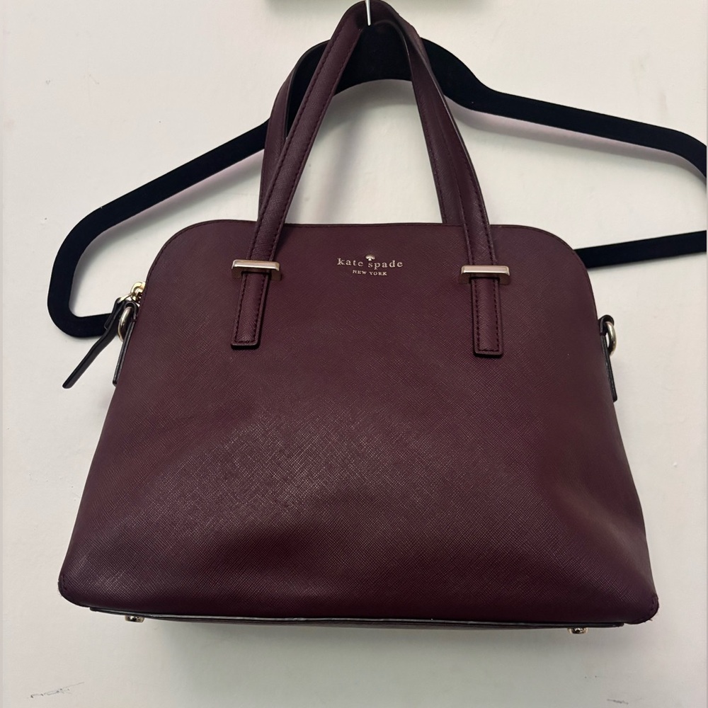 Kate Spade Deep Burgundy Satchel
